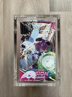 Pokemon TCG SWSH Fusion Strike Booster Box 36 Packs In Acrylic Case New Sealed - Image 4