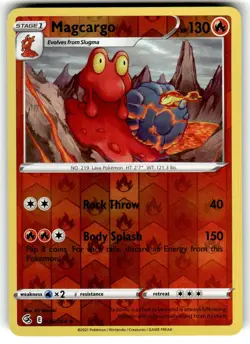 Pokemon Fusion Strike Magcargo 035/264 Reverse Holo - Image 1