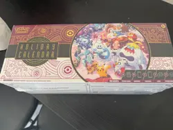 Pokemon TCG 2025 Holiday Calendar Box Sealed New - Image 1