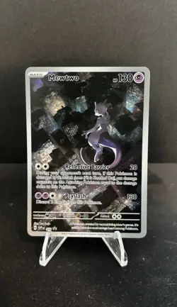 [#3] Pokemon Mewtwo SVP052 Black Star Promo 151 UPC - Image 1