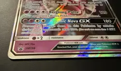 Mewtwo GX SM196 Holo Black Star Promo Pokemon Sun & Moon Promo Cards TCG (NM) - Image 2