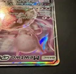Mewtwo GX SM196 Holo Black Star Promo Pokemon Sun & Moon Promo Cards TCG (NM) - Image 5