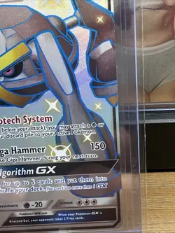SHINY Metagross GX ULTRA RARE 157a/145 Pokemon Hidden Fates Alternate Promo - NM - Image 5