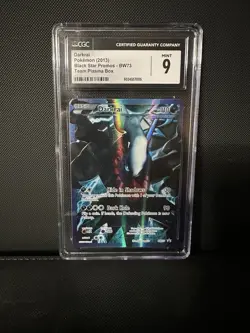 Darkrai (Team Plasma) BW73 Black & White Holo Pokemon CGC 9 with Subgrades - Image 1