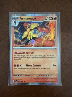 Armarouge 041/198 VERTICAL LINE HOLO USA EXCLUSIVE Pokemon NM - Image 1