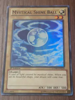 Mystical Shine Ball LCYW-EN229 1st Edit Super Rare Yu-Gi-Oh! Card Yugioh TCG NM - Image 1