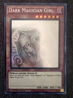 Yugioh Dark Magician Girl GFP2-EN177 Ghost Rare 1st Edition NM - Image 1
