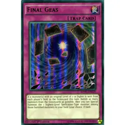 MVP1-EN029 FINAL GEAS ULTRA RARE 1ST EDITION NEAR MINT YuGiOh TCG - Image 1
