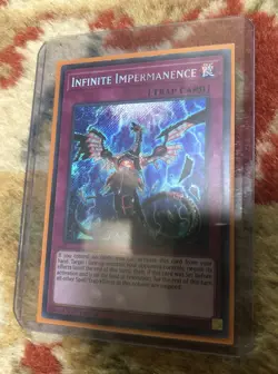 Yugioh 3x Infinite Impermanence - FLOD - Secret Rare - Moderately Played - Image 4