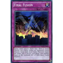 DRLG-EN018 Final Fusion Super Rare 1st Edition Near Mint YuGiOh TCG - Image 1