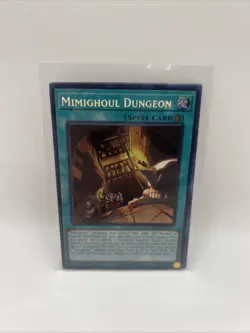 YUGIOH x1 MP25-EN097 MIMIGHOUL DUNGEON - SECRET RARE 1st EDITION - Image 1