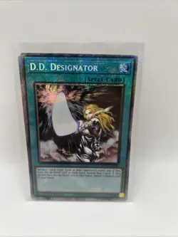 YUGIOH x1 MP25-EN020 D.D. DESIGNATOR - STARLIGHT RARE 1st EDITION - Image 1