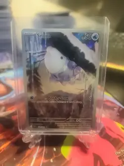 Pokemon TCG Snom SV05 Temporal Forces Holo Rare 168/162 Basic 2024 Card - Image 1