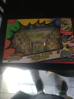 Sealed Pokemon 2 Ascended Heroes Mega Lucario Premium Poster Collection - Image 2