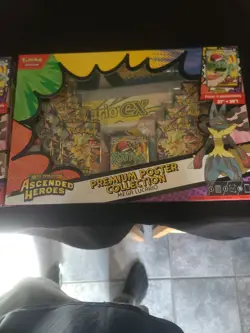 Sealed Pokemon 2 Ascended Heroes Mega Lucario Premium Poster Collection - Image 3