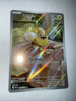 Yamper 099/094 NM/M Illustration Rare Phantasmal Flames PFL Pokemon TCG - Image 4