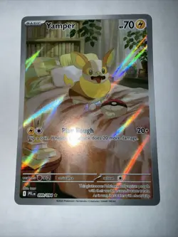 Yamper 099/094 NM/M Illustration Rare Phantasmal Flames PFL Pokemon TCG - Image 5