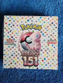 Pokemon 151 Japanese Booster Box Factory Sealed US seller With Shrink - Image 1