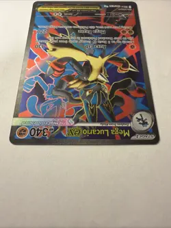 2025 Pokemon Mega Lucario ex Full Art 160/132 Mega Evolution Ultra Rare - Image 3
