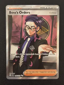 Pokemon TCG - Boss’s Orders - Full Art - Ascended Heroes - 256/217 - Pack Fresh - Image 2
