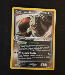 Pokemon 2004 Team Rocket Returns Dark Tyranitar Holo 20/109 Deck Exclusive - Image 1