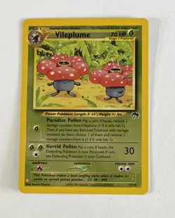 Vileplume - Swirl - Reverse Holo - 17/18 Southern Islands - Pokemon TCG - 2001 - Image 1