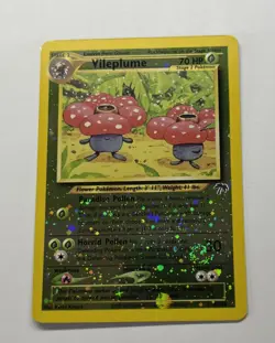 Vileplume - Swirl - Reverse Holo - 17/18 Southern Islands - Pokemon TCG - 2001 - Image 5
