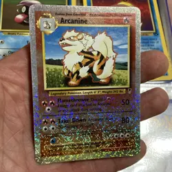 Pokemon Arcanine Legendary Collection 36/110 Reverse Holo Uncommon 100 HP - Image 2