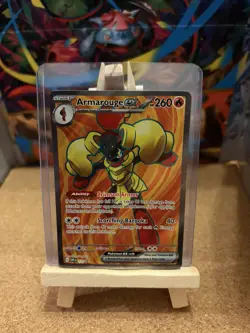 Pokemon TCG Armarouge EX Scarlet & Violet Black Star Promo SVP125 Full Art - Image 1