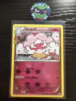 Pokemon TCG Slurpuff RC20/RC32 Generations Radiant Collection Reverse Holo NM - Image 1