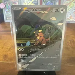Kangaskhan 204/182 Illustration Rare, Destined Rivals, Holo, Pokemon TCG, NM - Image 1