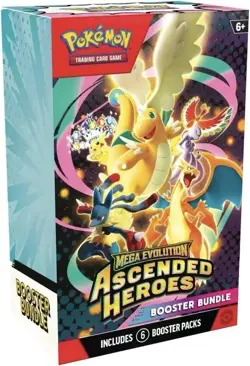 Pokemon TCG Mega Evolution Ascended Heroes Booster Bundle Sealed - Image 1