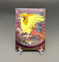 2000 TOPPS CHROME POKEMON TV ANIMATION PIDGEOT #18 VINTAGE - Image 1