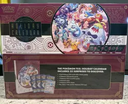 Pokemon 2025 Holiday Calendar Trading Card Game - Quantity 2 - Factory Sealed - Image 1