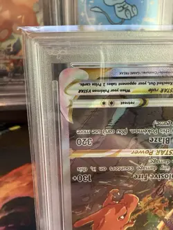 Pokemon TCG Charizard VSTAR SWSH262 Holo Black Star Promo PSA 9 - Image 4