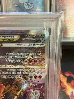 Pokemon TCG Charizard VSTAR SWSH262 Holo Black Star Promo PSA 9 - Image 5
