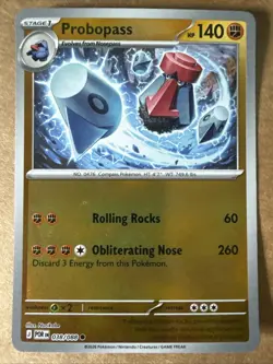Pokemon Perfect Order Probopass 038/088 Reverse Holo NM - Image 1