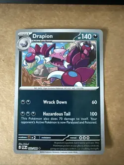 Pokemon Perfect Order Drapion 052/088 Reverse Holo NM (b) - Image 1