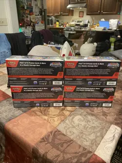 LOT OF 4x Pokemon TCG Scarlet & Violet Prismatic Evolutions Surprise Box NEW - Image 2