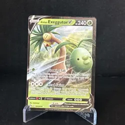 Pokemon Alolan Exeggutor v TCG Card 005/078 Pokemon Go - Image 2