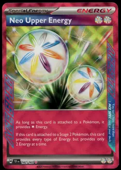 NEO UPPER ENERGY 162/162 ACE SPEC RARE TEMPORAL FORCES POKEMON NEAR MINT - Image 2