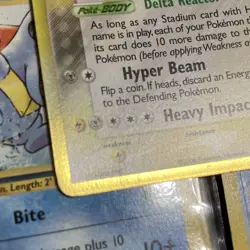 Pokemon Gyarados Delta Species Holo Rare Holon Phantoms 8/110 90 HP 2006 - Image 5