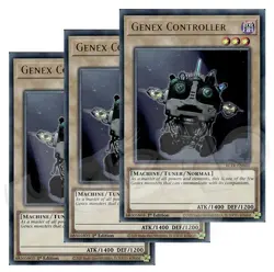 Yugioh - Genex Controller x 3 - 1st Edition Ultra Rare NM - Free Holo Card - Image 1