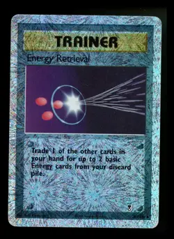 #2 Energy Retrieval 107/110 Legendary Collection 2002 Reverse Holo Pokemon - Image 1