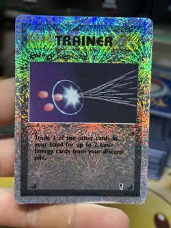 #2 Energy Retrieval 107/110 Legendary Collection 2002 Reverse Holo Pokemon - Image 3