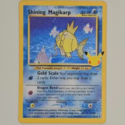 Shining Magikarp 66/64 Celebrations: Classic Collection Holo Pokemon NM - Image 1