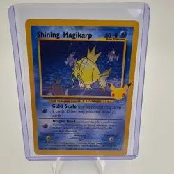 Shining Magikarp 66/64 Celebrations: Classic Collection Holo Pokemon NM - Image 3