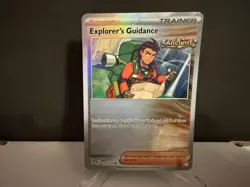 2025 Pokemon Explorer's Guidance 107 Prismatic Evolutions Poke Ball Card NM+ - Image 1