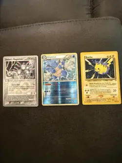 Vintage Pokemon Card Collection 64 Cards WOTC & EX Era – Rares, Holos, Pikachu - Image 2