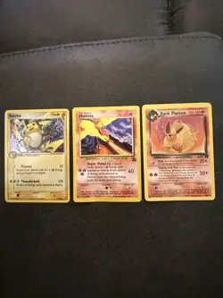 Vintage Pokemon Card Collection 64 Cards WOTC & EX Era – Rares, Holos, Pikachu - Image 3